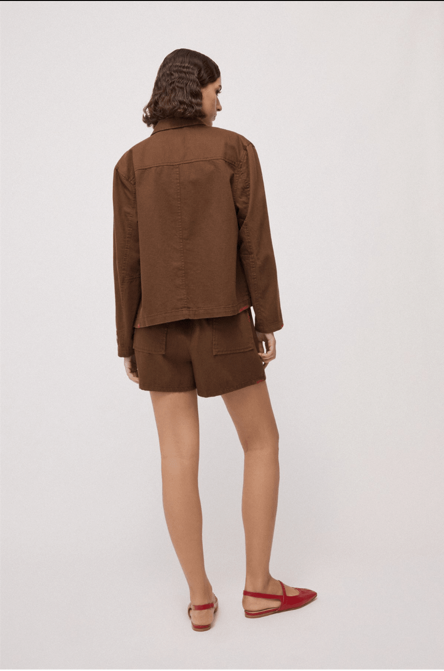 Cotton Embroidered Jacket - Detour Boutiques