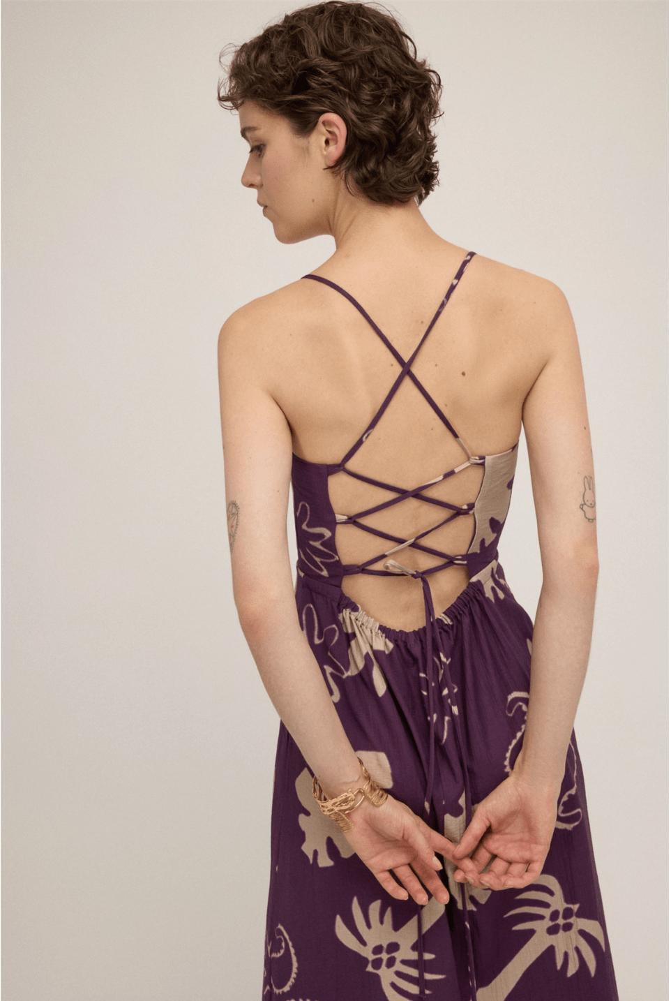Cotton Printed Dress - Detour Boutiques