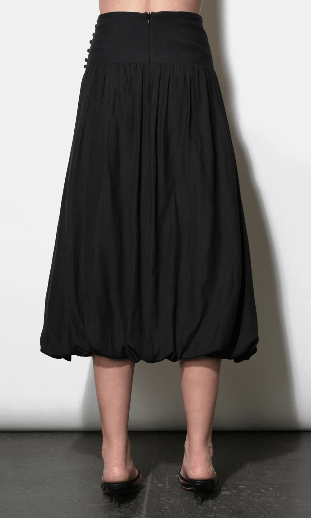 Delilah Bubble Midi Skirt - Detour Boutiques