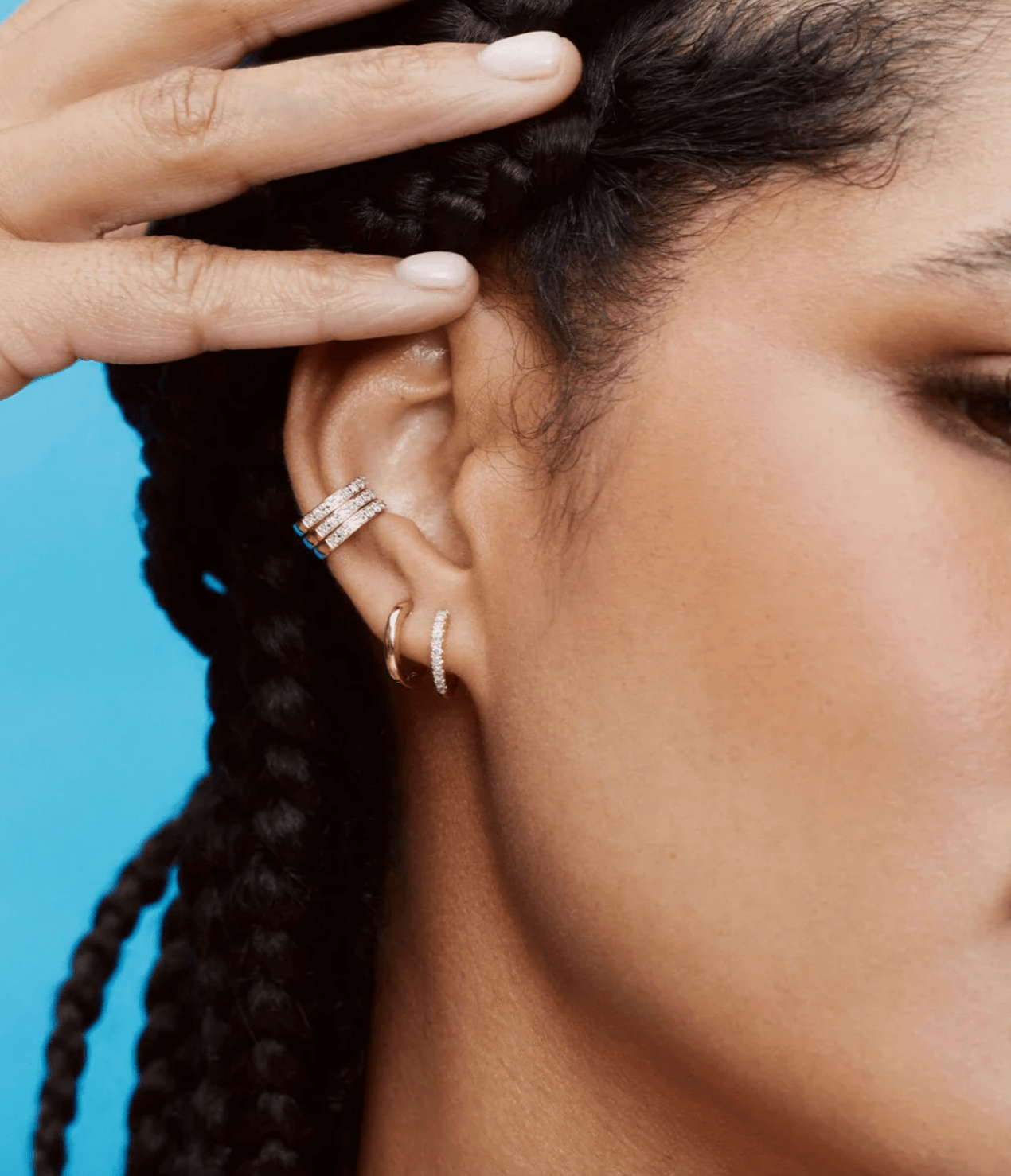 Diamond Ear Cuff - Detour Boutiques
