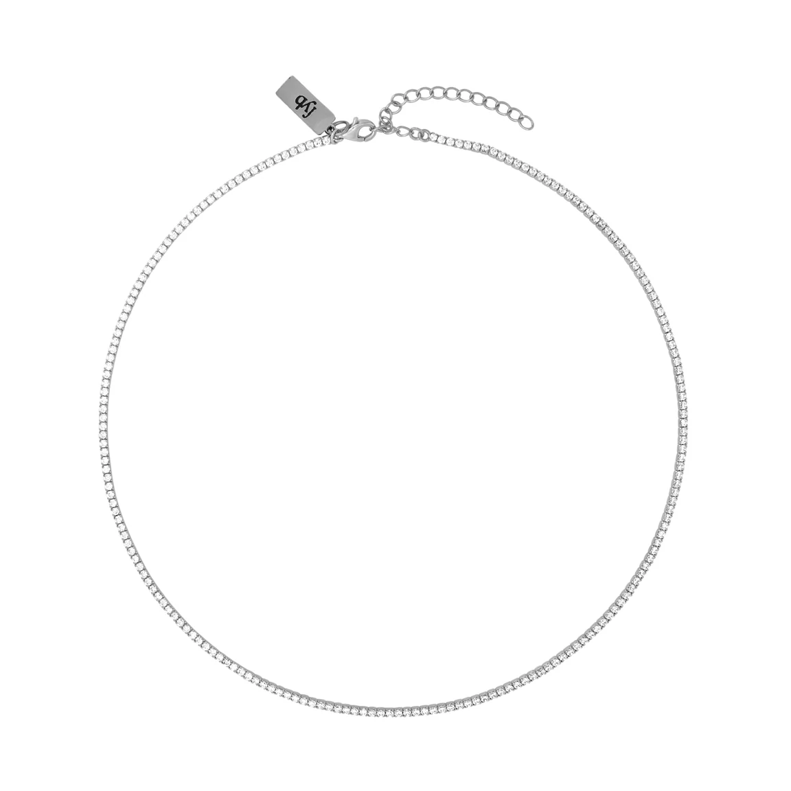 Diana Tennis Necklace - Detour Boutiques