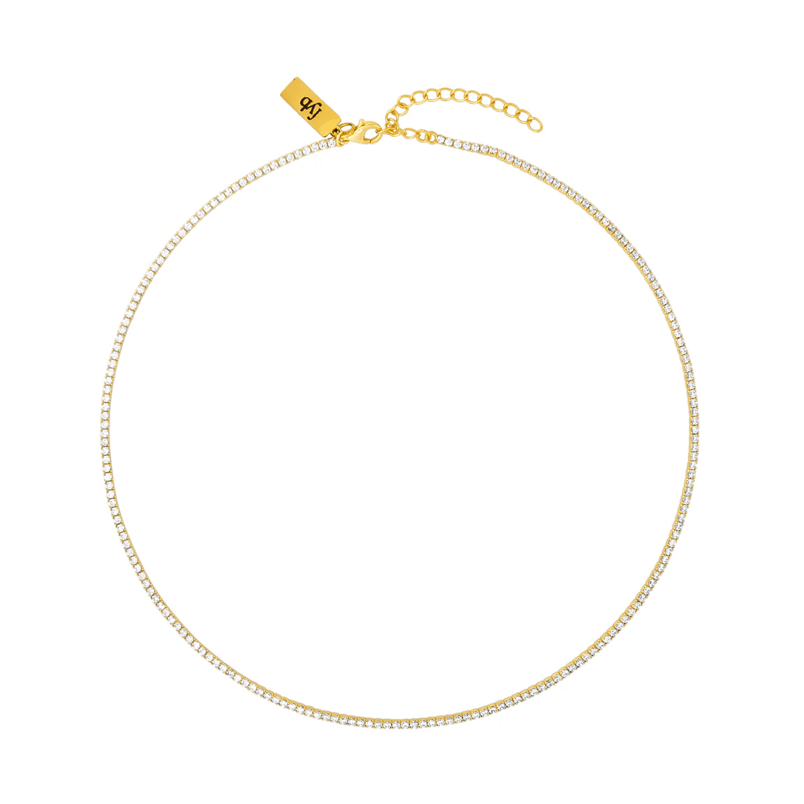 Diana Tennis Necklace - Detour Boutiques