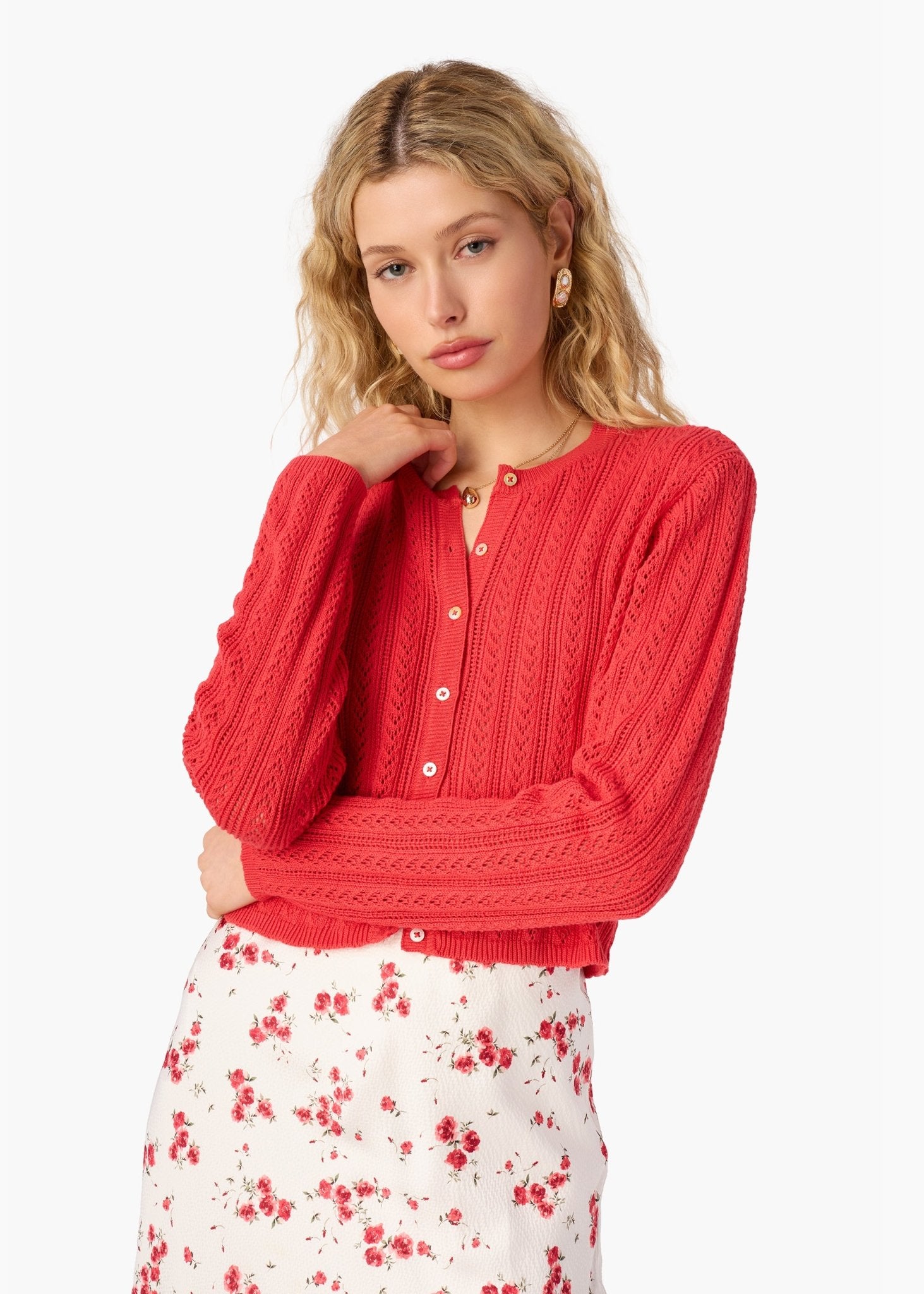Dresden Cropped Cardigan - Detour Boutiques