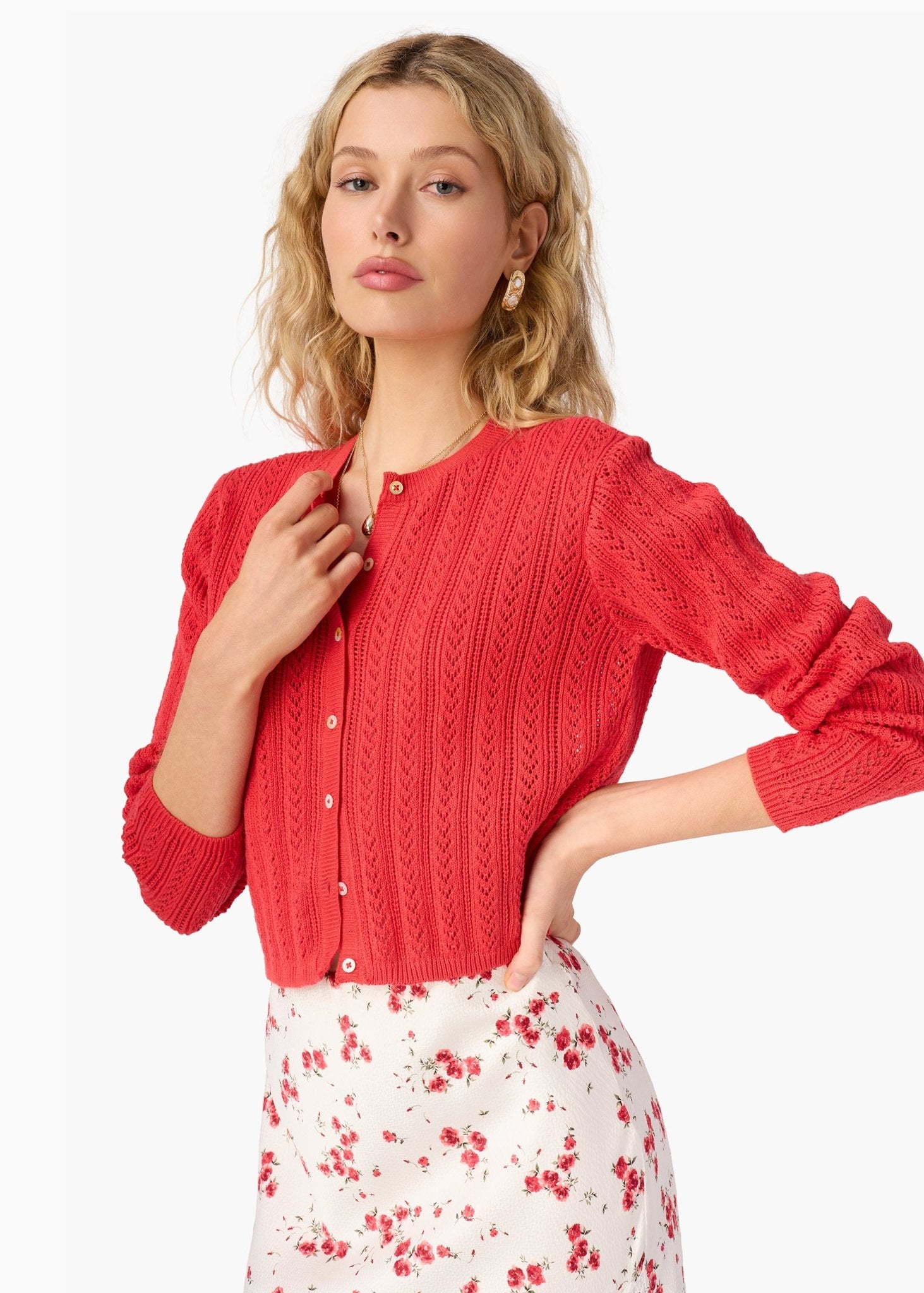 Dresden Cropped Cardigan - Detour Boutiques