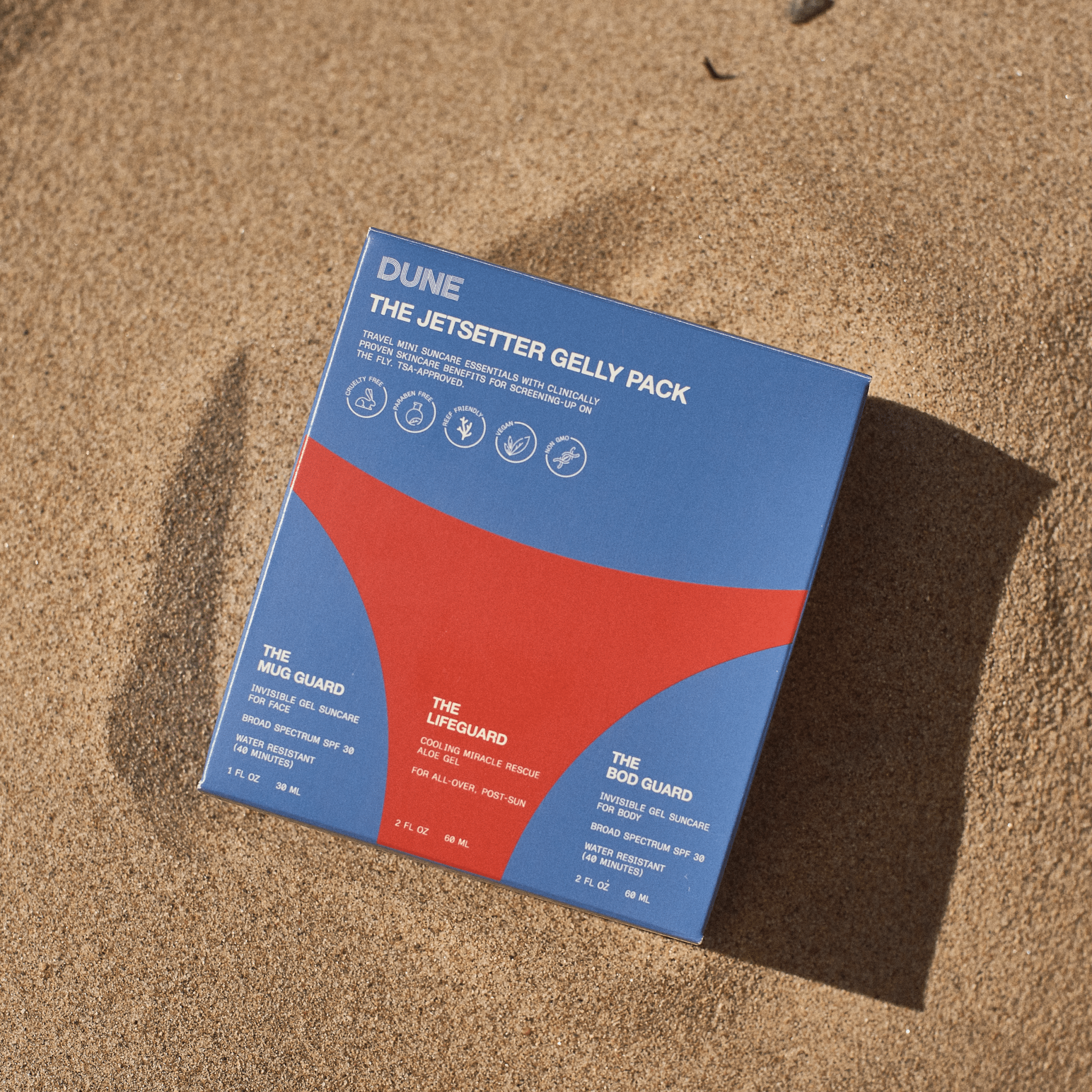 DUNE Suncare - The Jetsetter Gelly Pack - Detour Boutiques