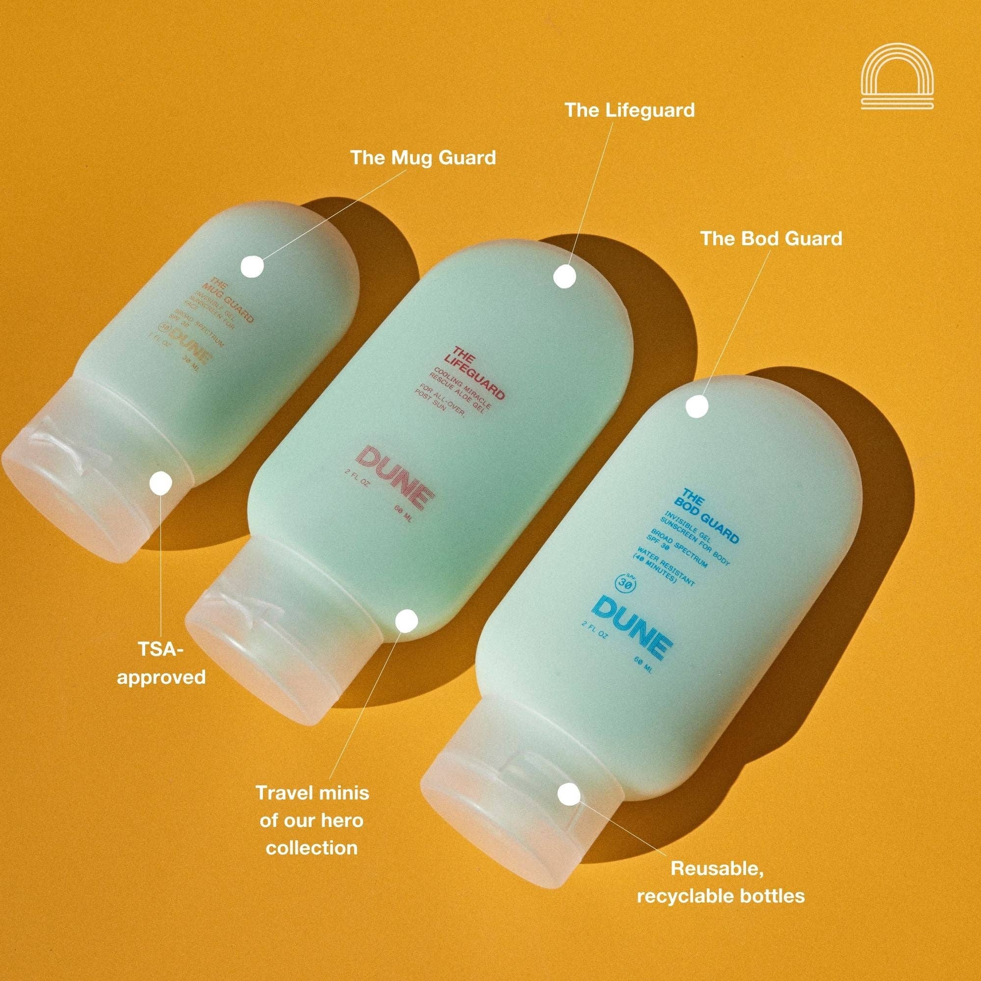 DUNE Suncare - The Jetsetter Gelly Pack - Detour Boutiques