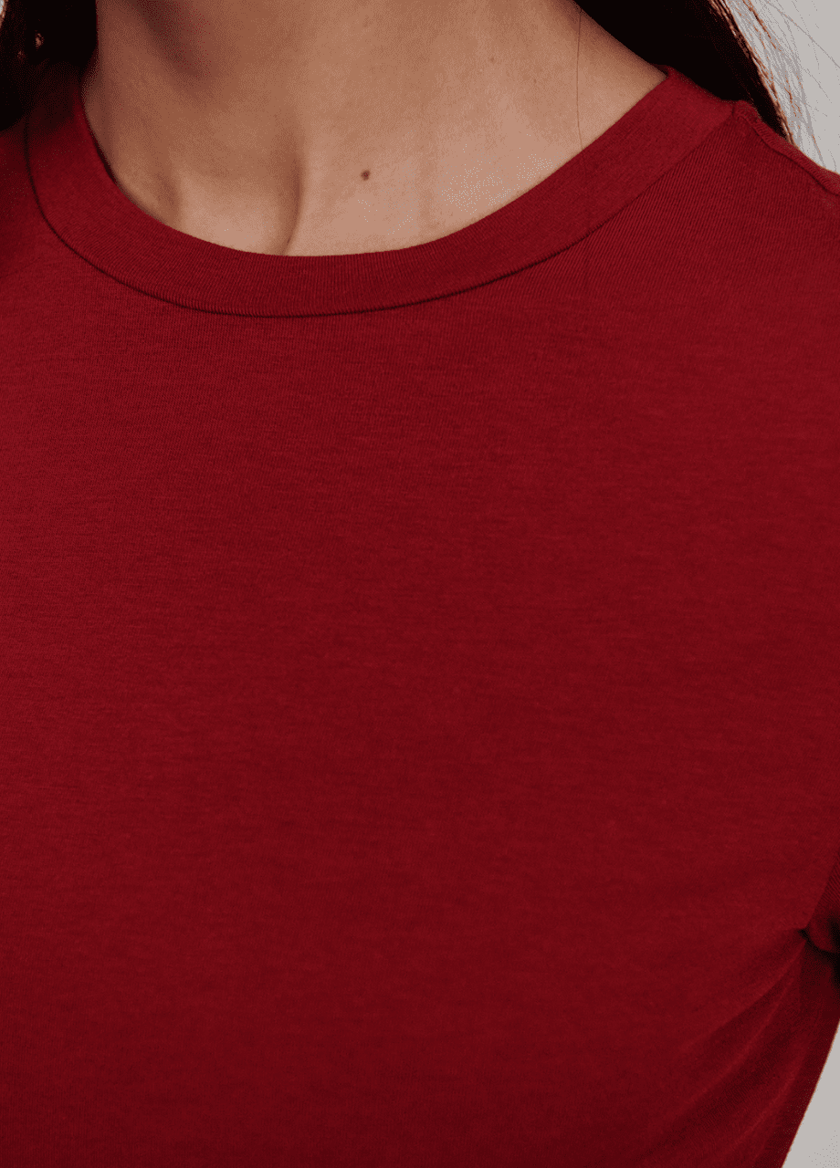 Edna Long Sleeve Fitted Tee - Detour Boutiques
