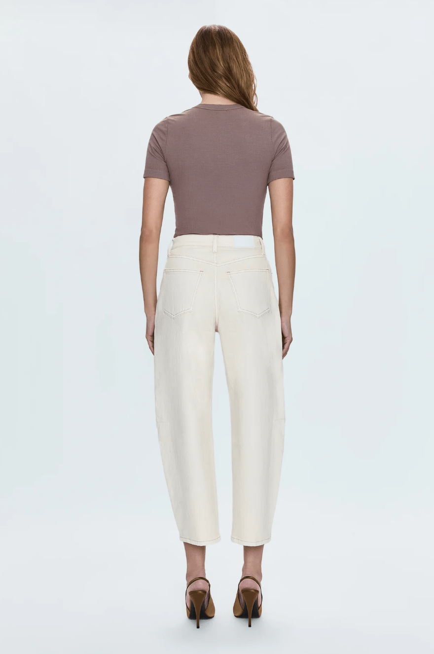 Eli High Rise Barrel Jean - Detour Boutiques