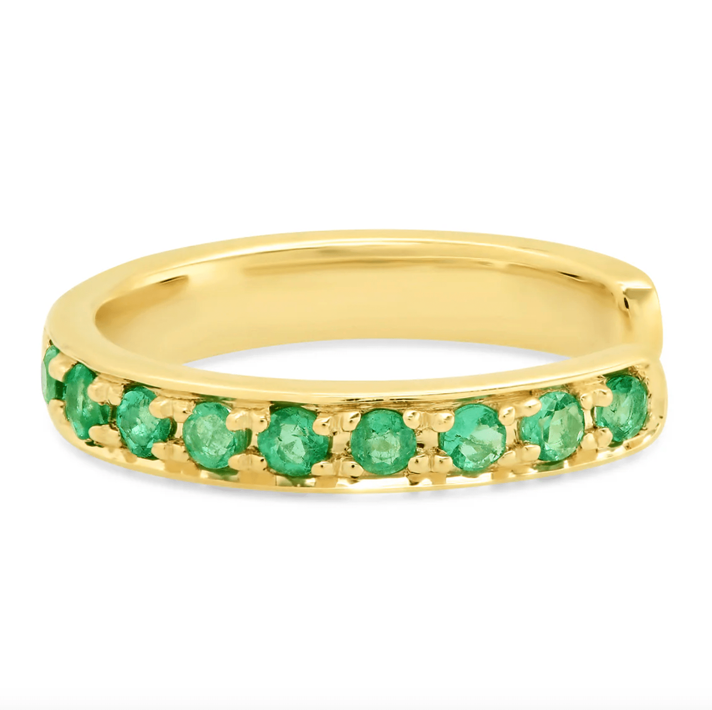 Emerald Ear Cuff - Detour Boutiques