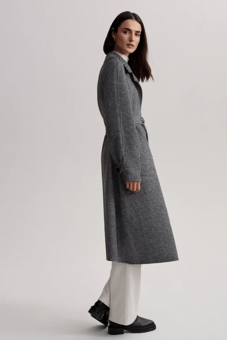 Fairbourn Belted Long Coat - Detour Boutiques