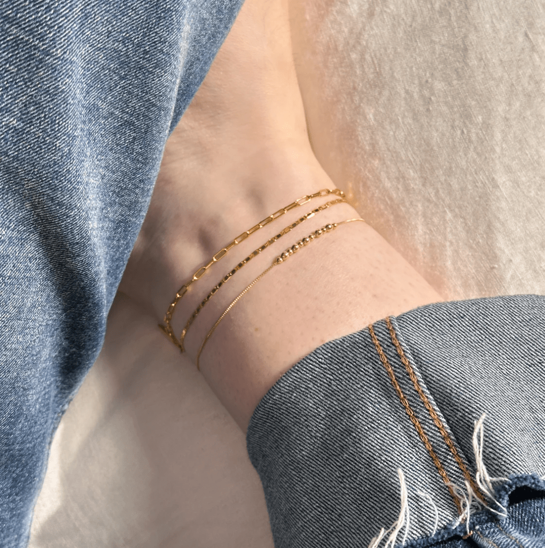 FIONA ANKLET GOLD - Detour Boutiques