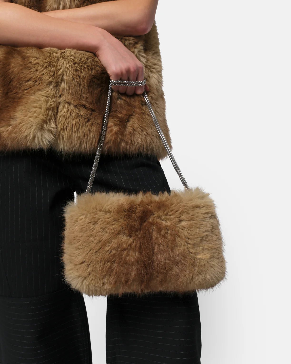 Fiona Mink Crossbody Bag - Detour Boutiques