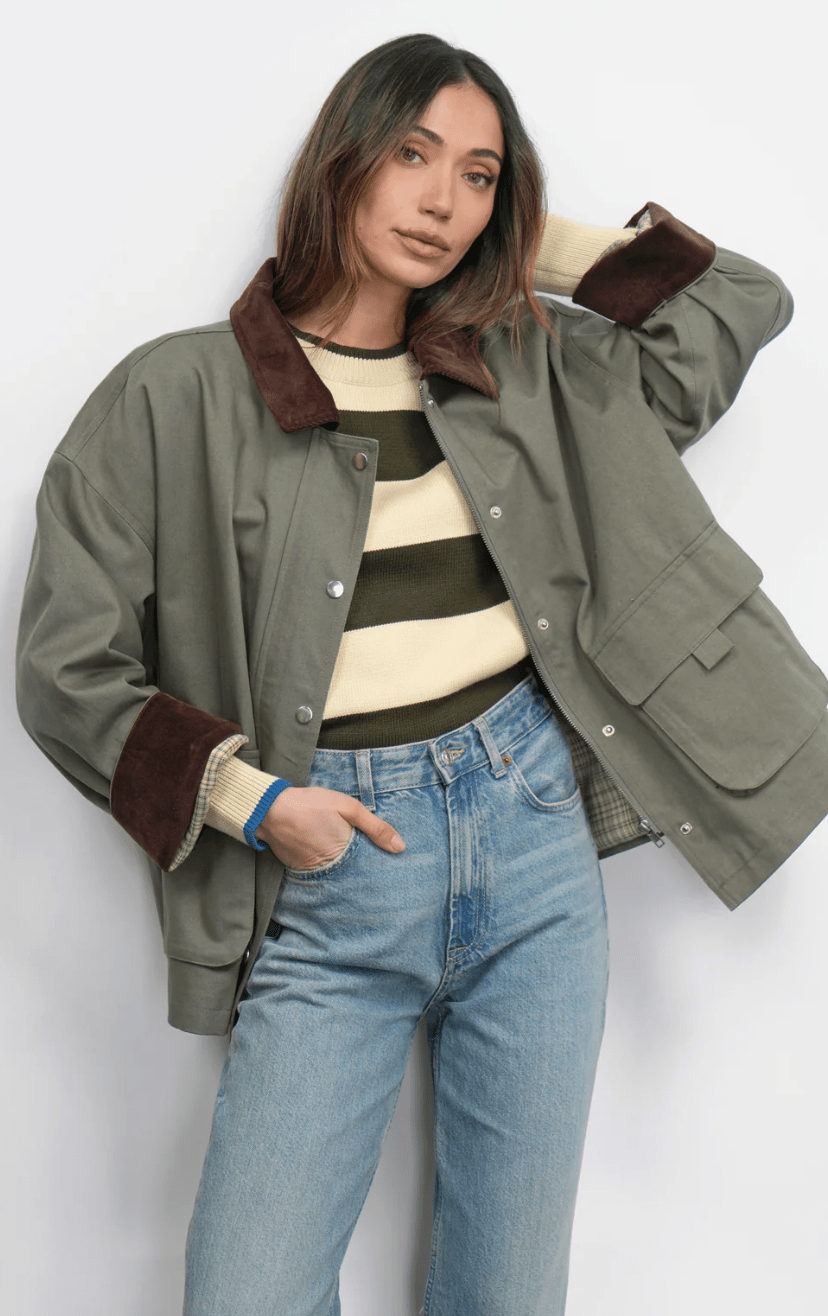 Freddie Cargo Twill Barn Jacket - Detour Boutiques