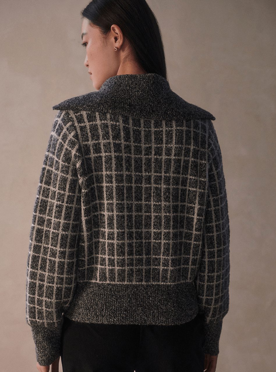 Furley half zip knit - Detour Boutiques