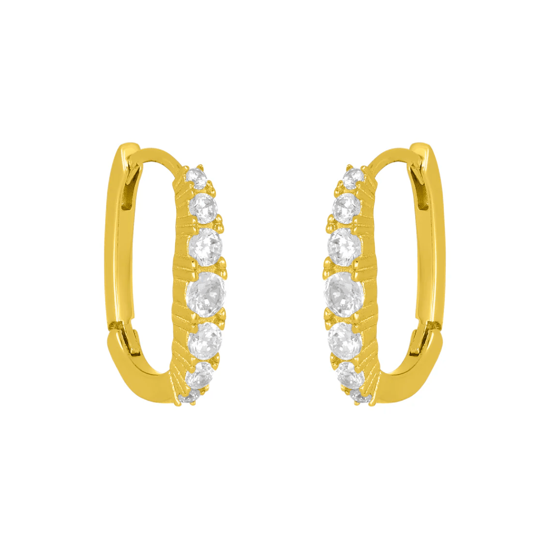 GIANNA CZ HUGGIES - Detour Boutiques