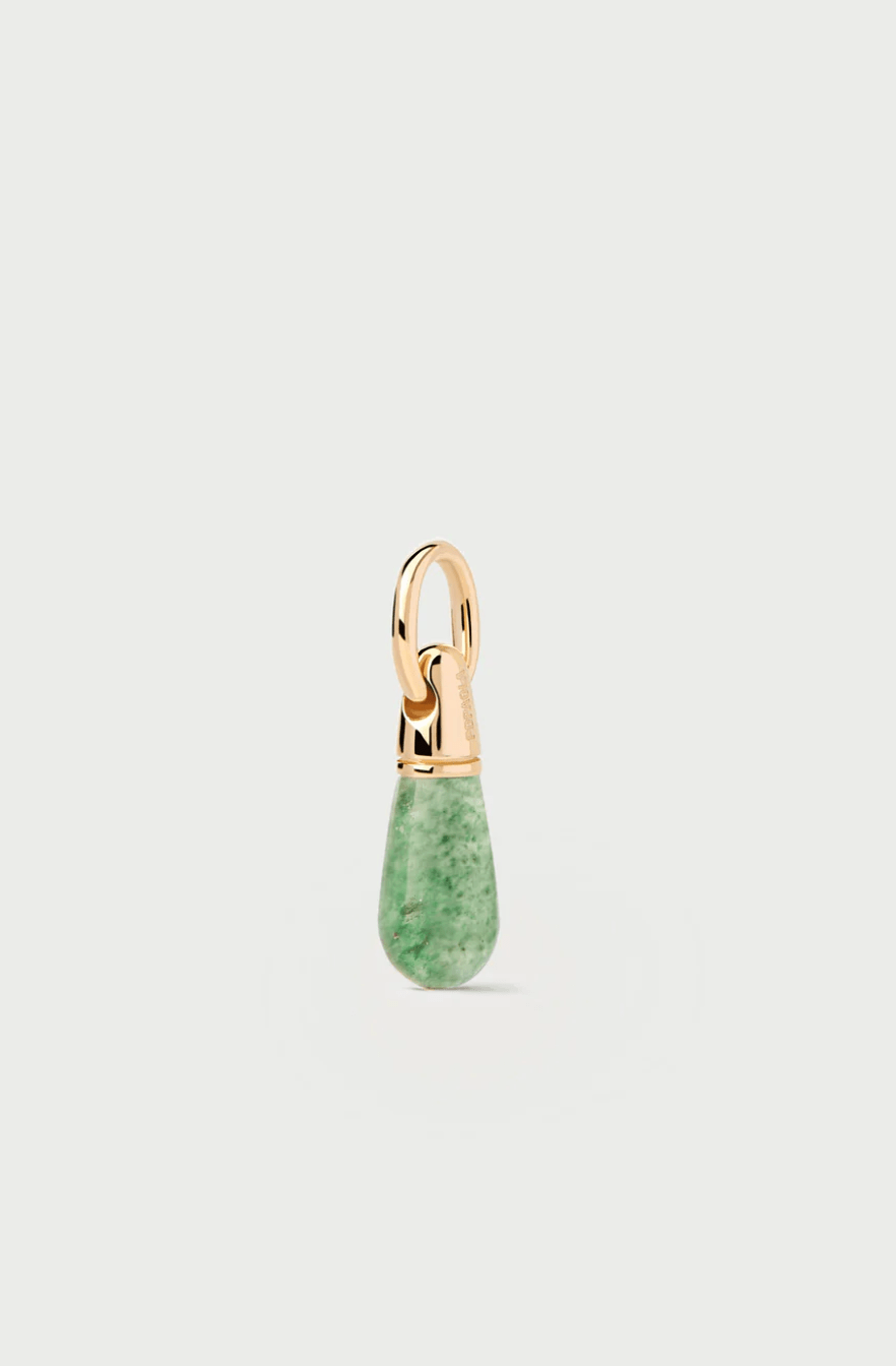 Green Aventurine Drop Pendant - Detour Boutiques