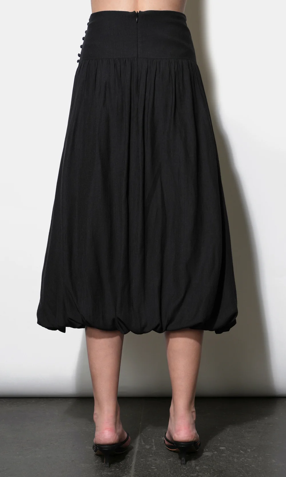 Delilah Bubble Midi Skirt