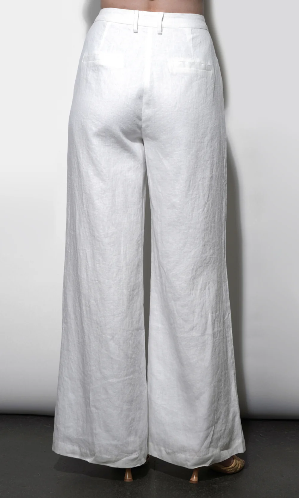 Savannah Wide Leg Linen Pant