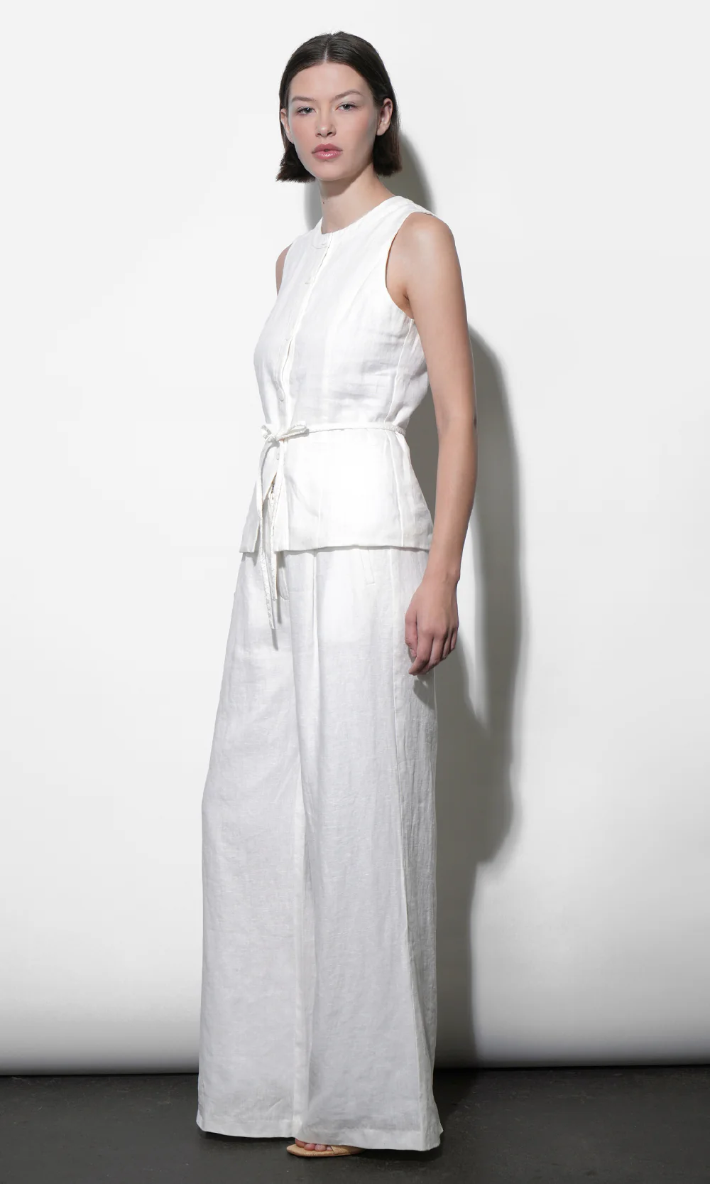 Hadley Linen Vest