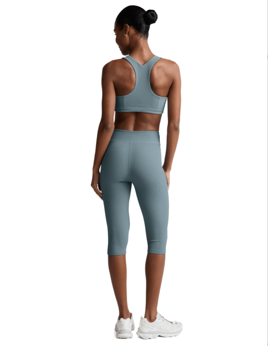 Impulse Ribbed V Waist Pedal Pusher - Detour Boutiques