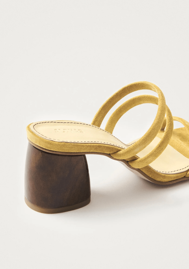 Indiana Marigold Leather Sandals - Detour Boutiques