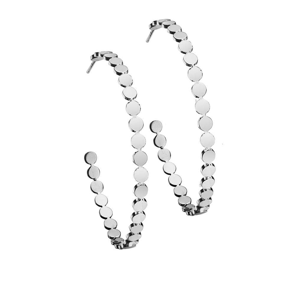 Jennifer Zeuner Jewelry - Margaux 2" Hoops - Detour Boutiques