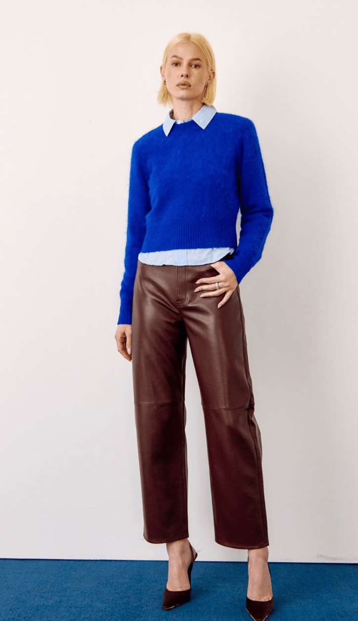 Jett High Rise Bowed Straight - Detour Boutiques