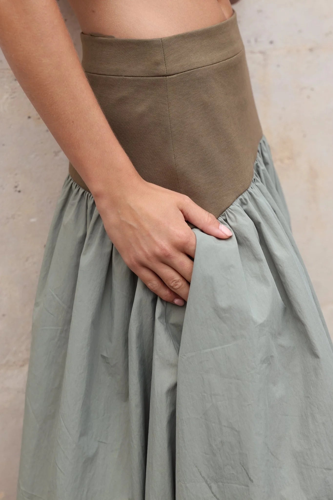 Jude Block Maxi Skirt - Detour Boutiques