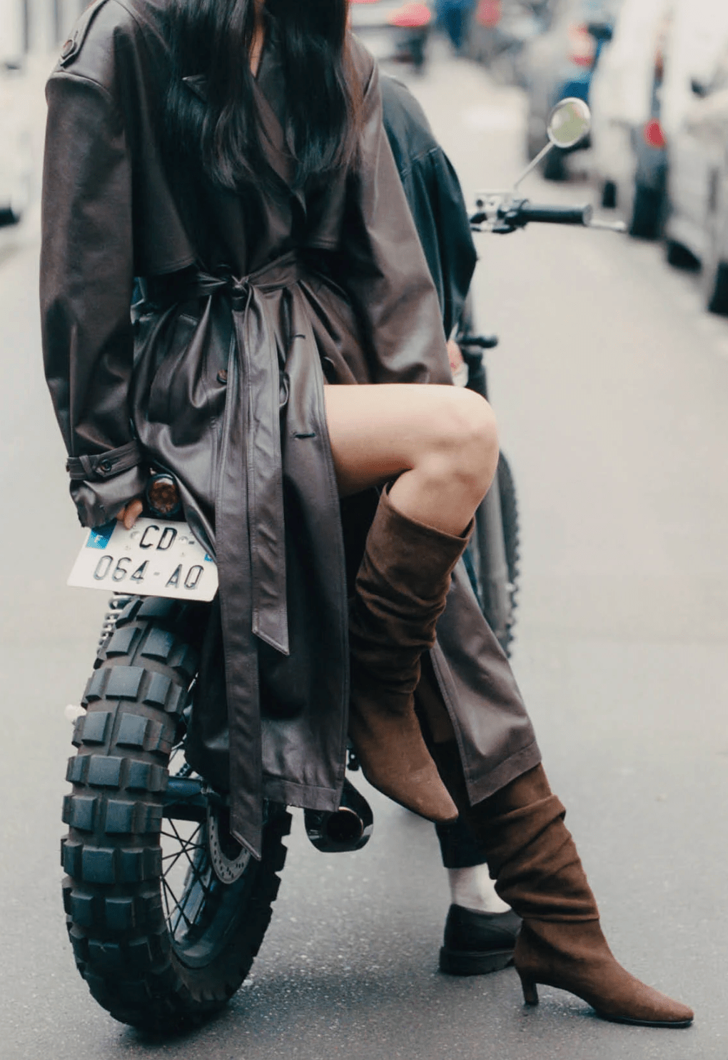 Kalila Suede Brown Leather Boots - Detour Boutiques