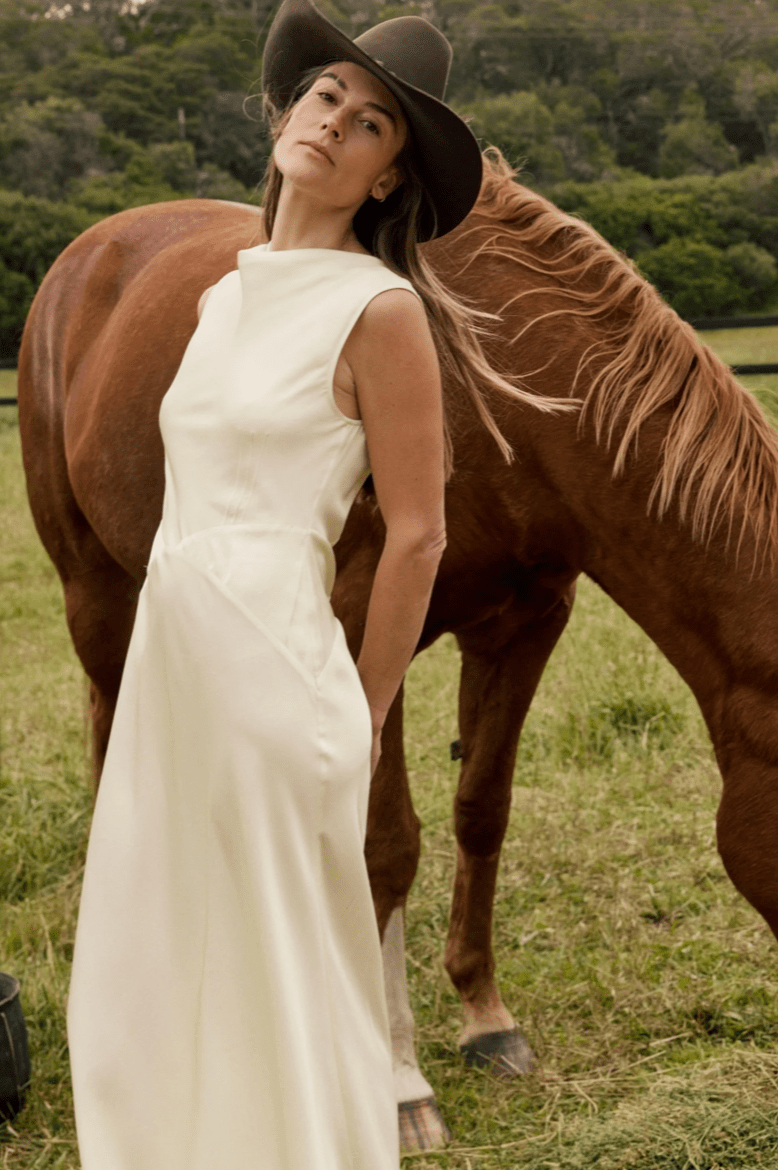 Kelsey Cowl Neck Dress - Detour Boutiques