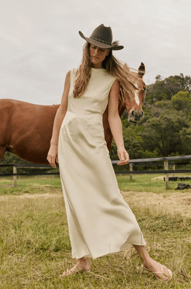 Kelsey Cowl Neck Dress - Detour Boutiques