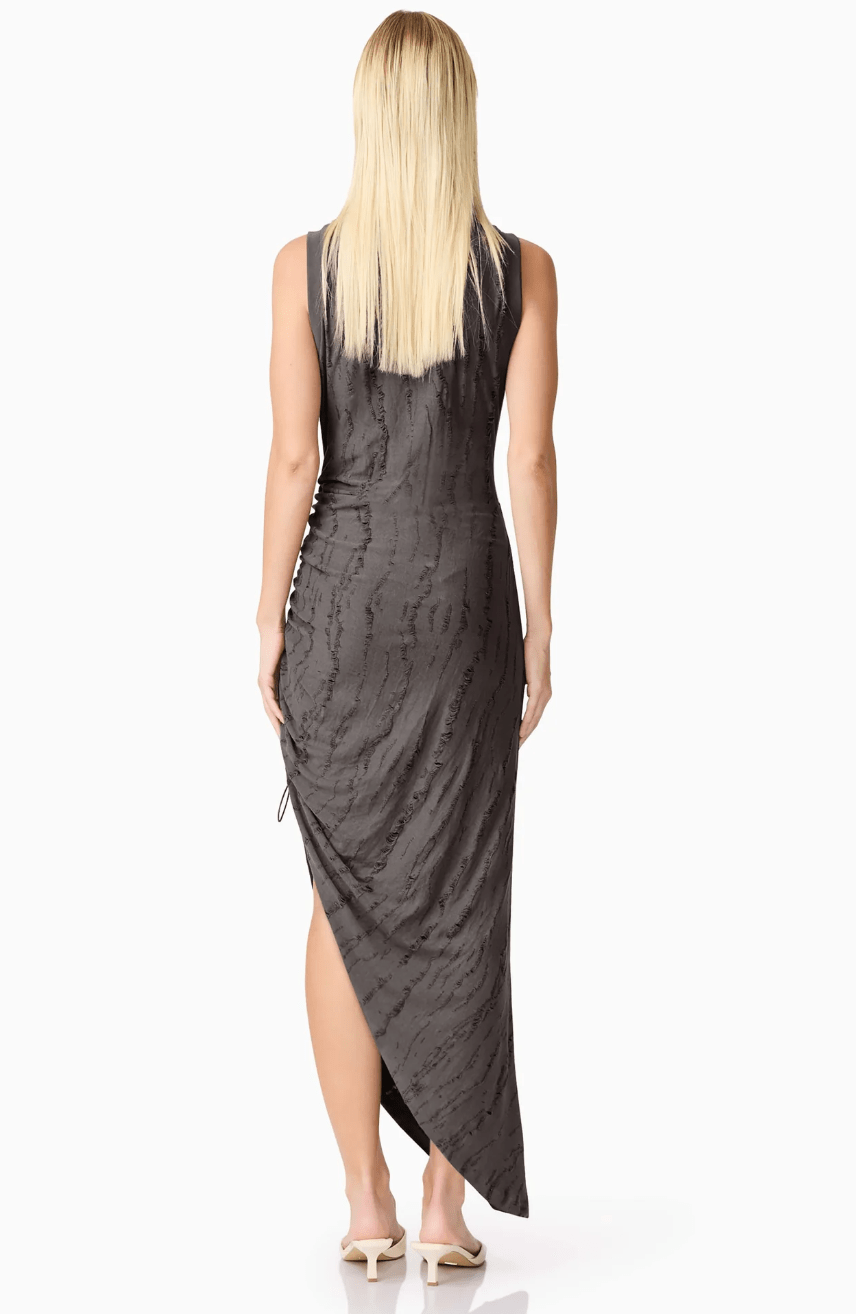 Lavania Asymmetrical Midi Dres - Detour Boutiques