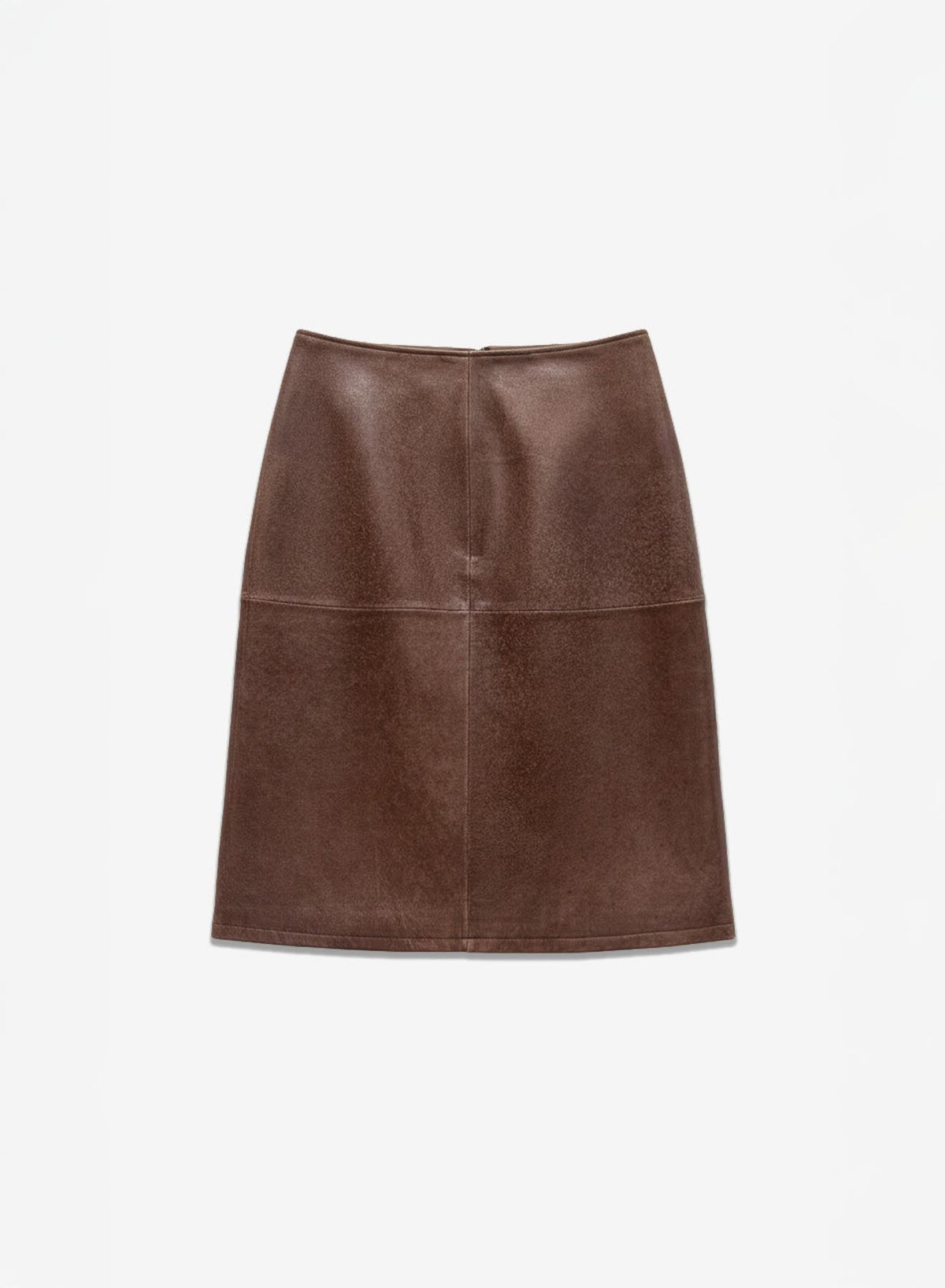Leather Midi Skirt - Detour Boutiques