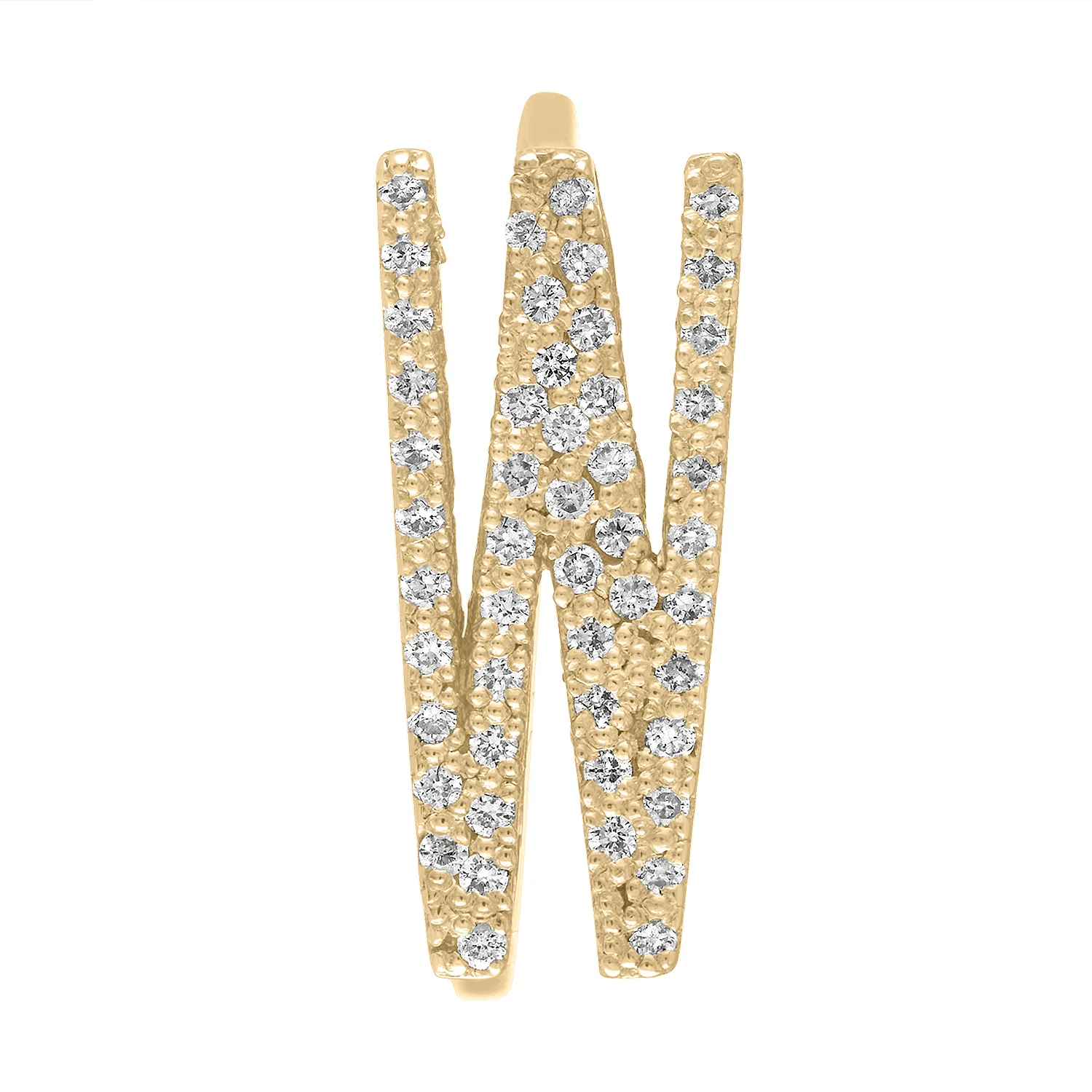 Letter Rings - Diamond - Detour Boutiques