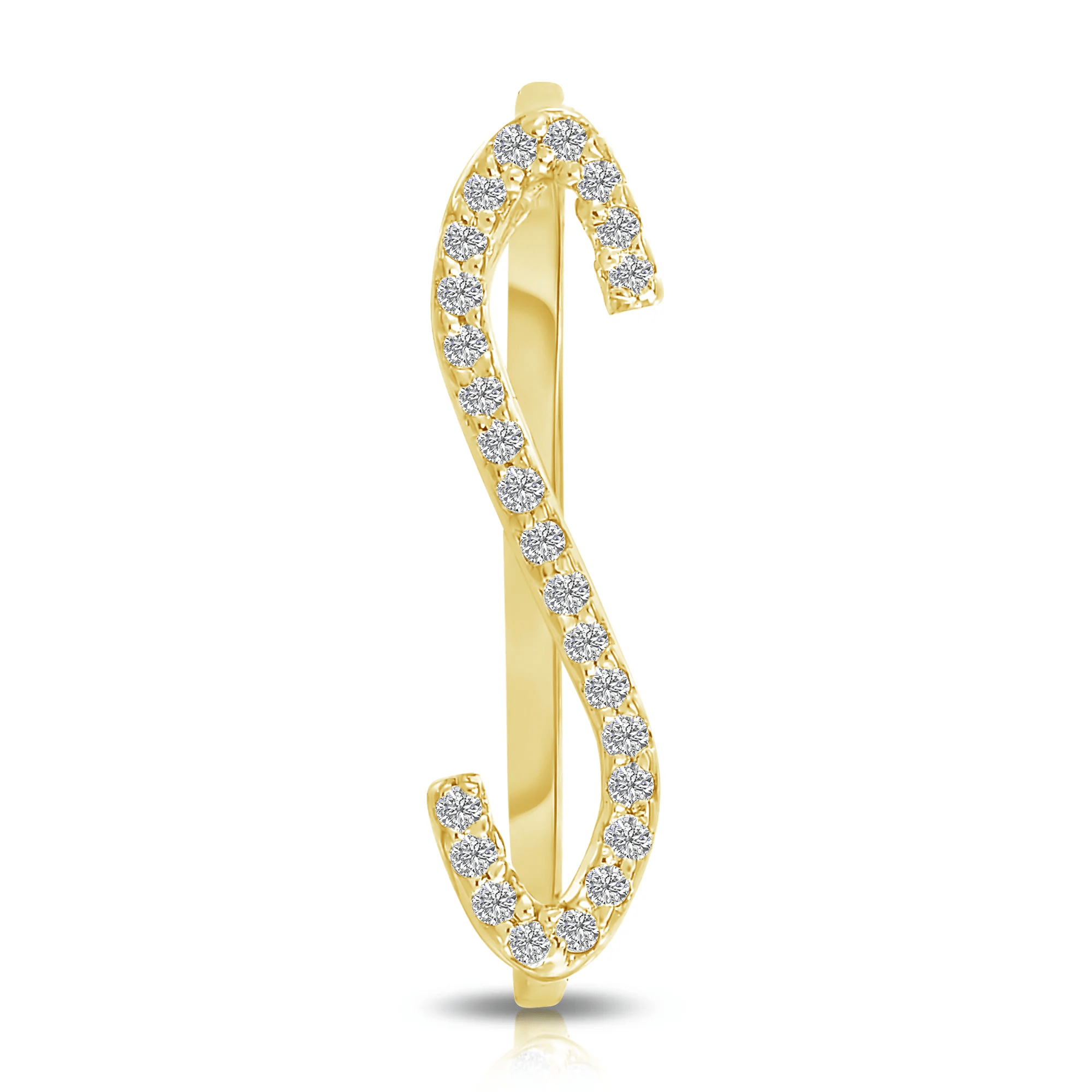 Letter Rings - Diamond - Detour Boutiques