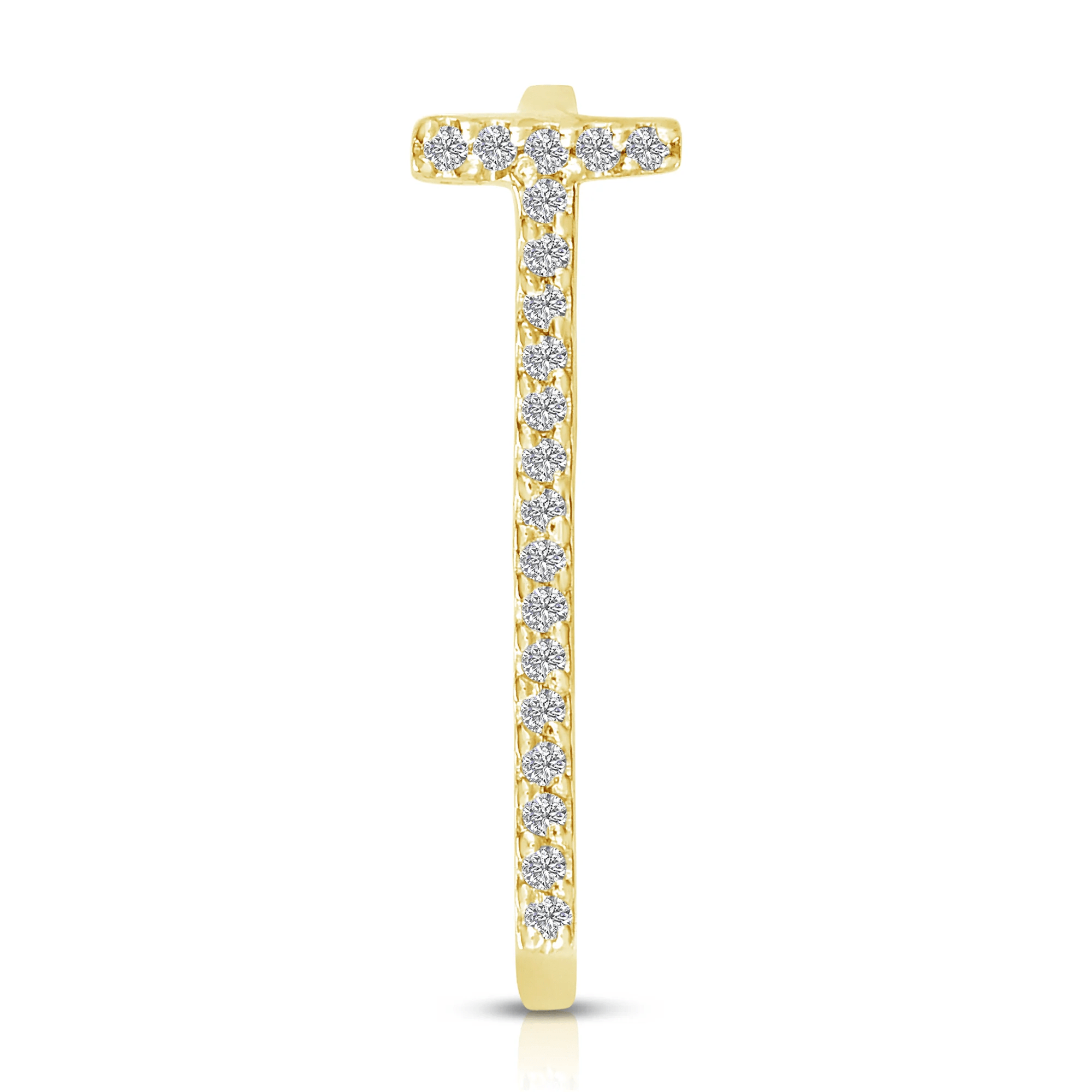 Letter Rings - Diamond - Detour Boutiques