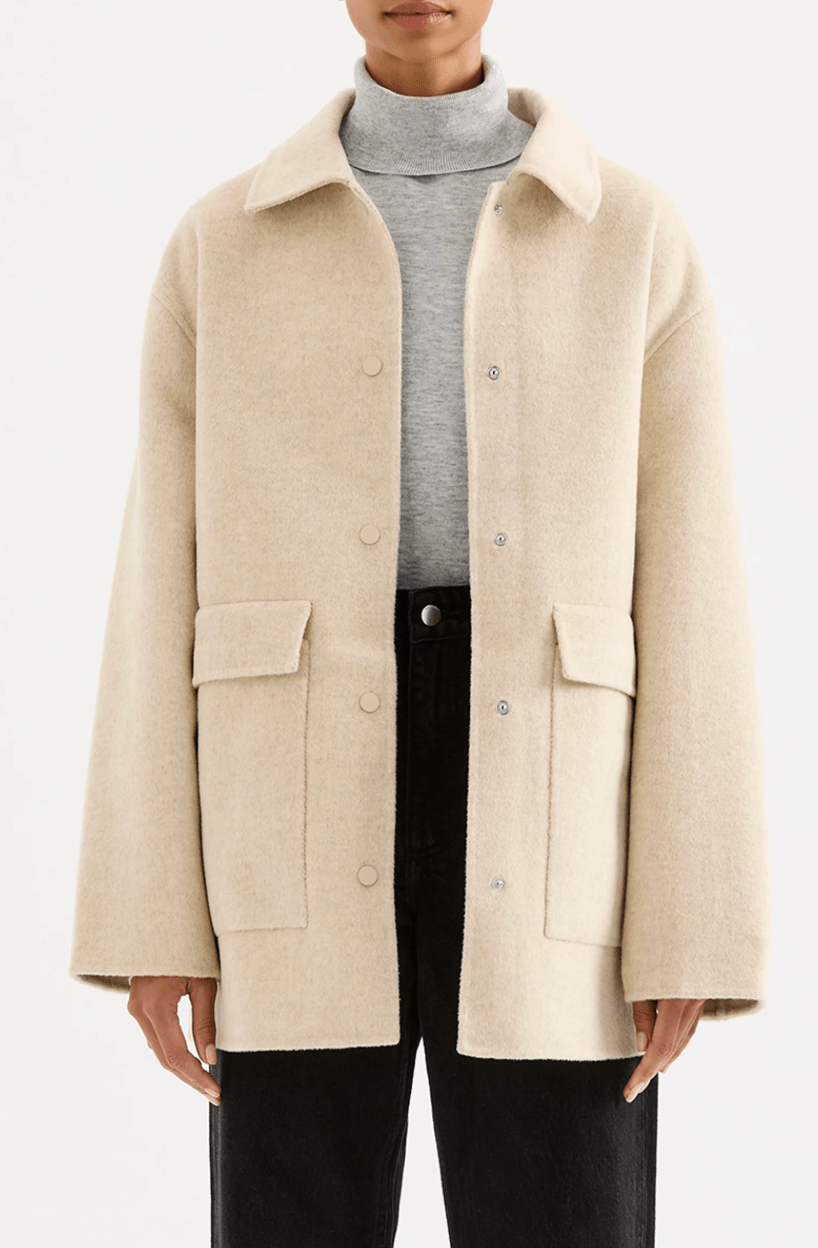 LEVI WOOL COAT - Detour Boutiques