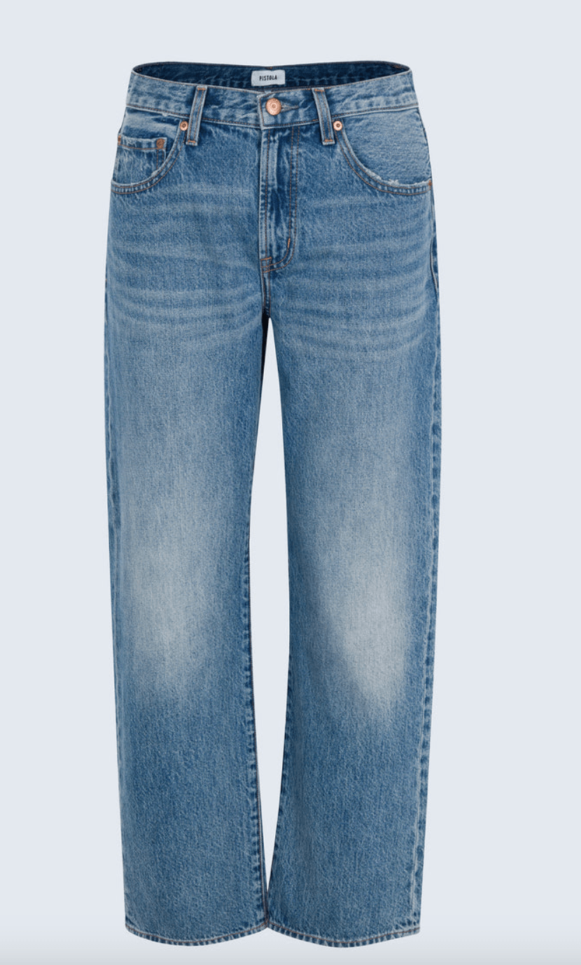 Lexi Mid Rise Bowed Straight Jean - Detour Boutiques