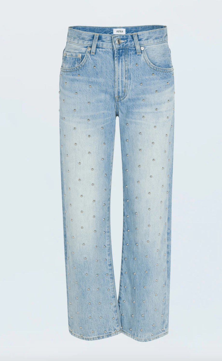 Lexi Mid Rise Bowed Straight Jean - Detour Boutiques