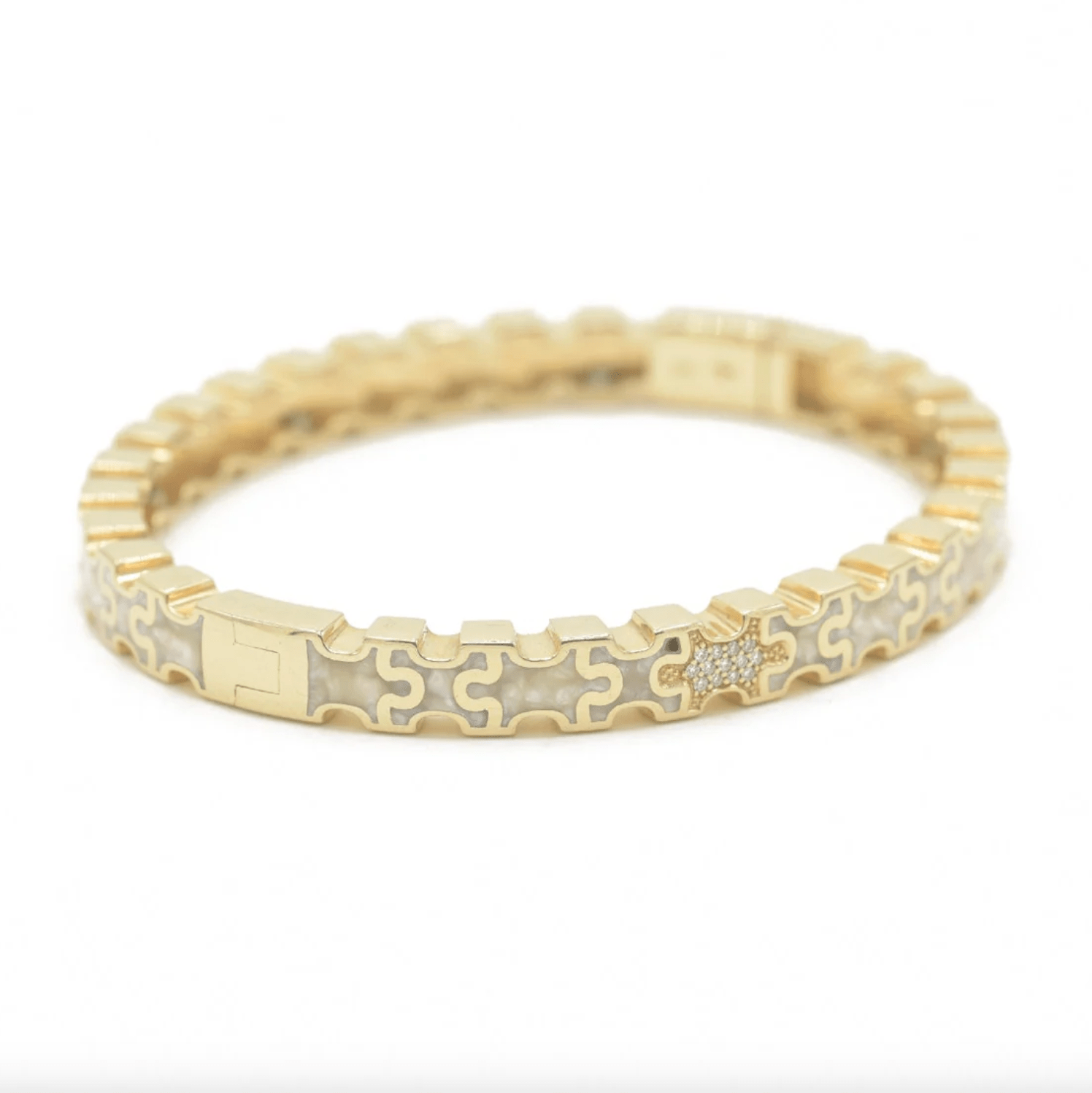 Linked in Love Pearl Bracelet - Detour Boutiques