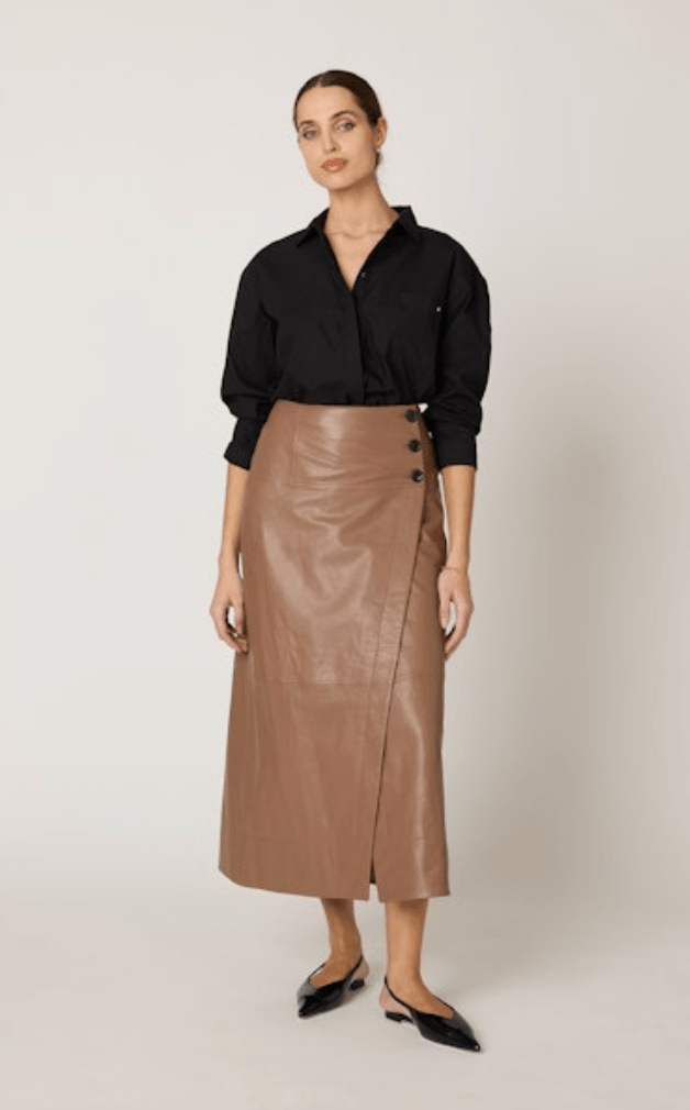 Livia Midi Skirt - Detour Boutiques