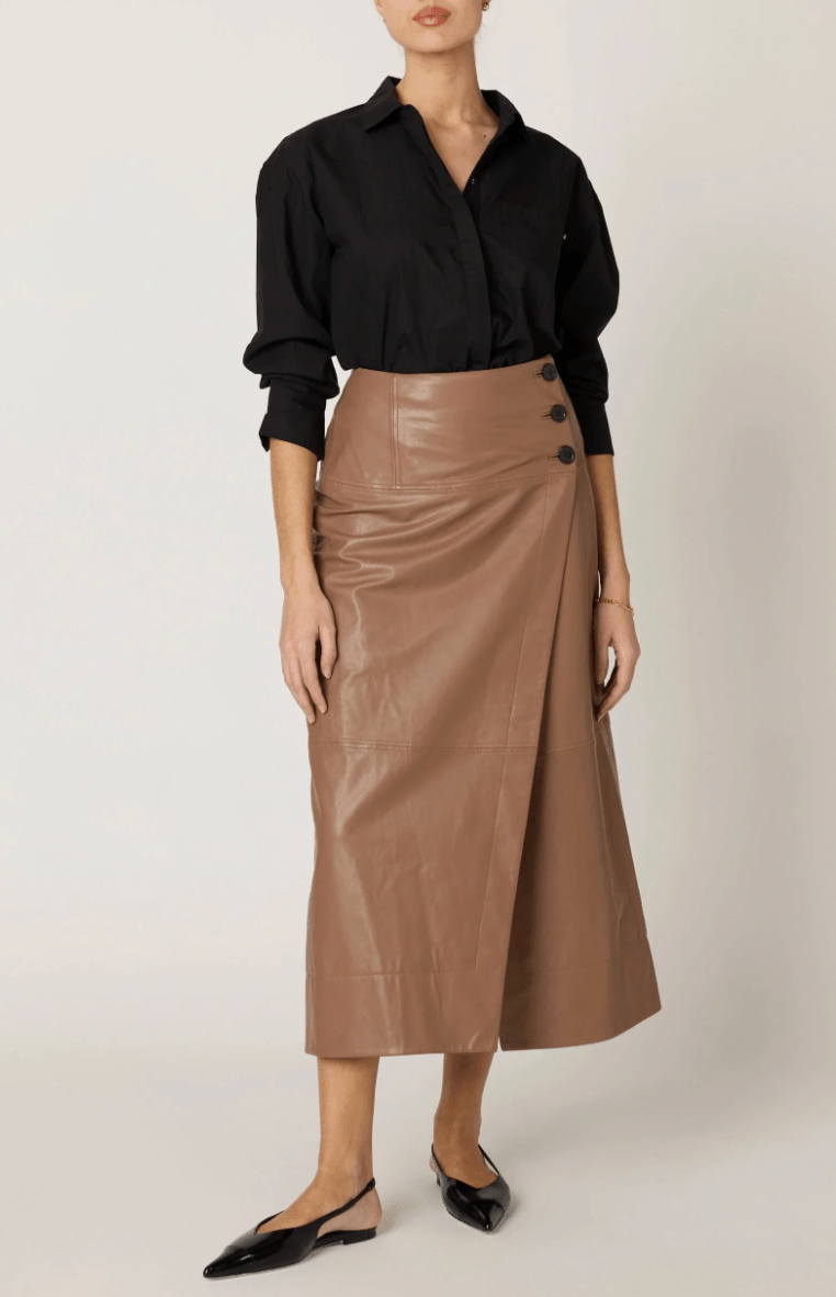Livia Midi Skirt - Detour Boutiques