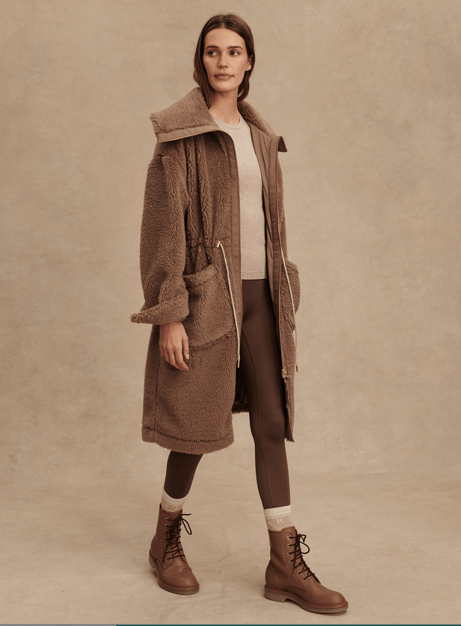 Logan Sherpa Coat - Detour Boutiques