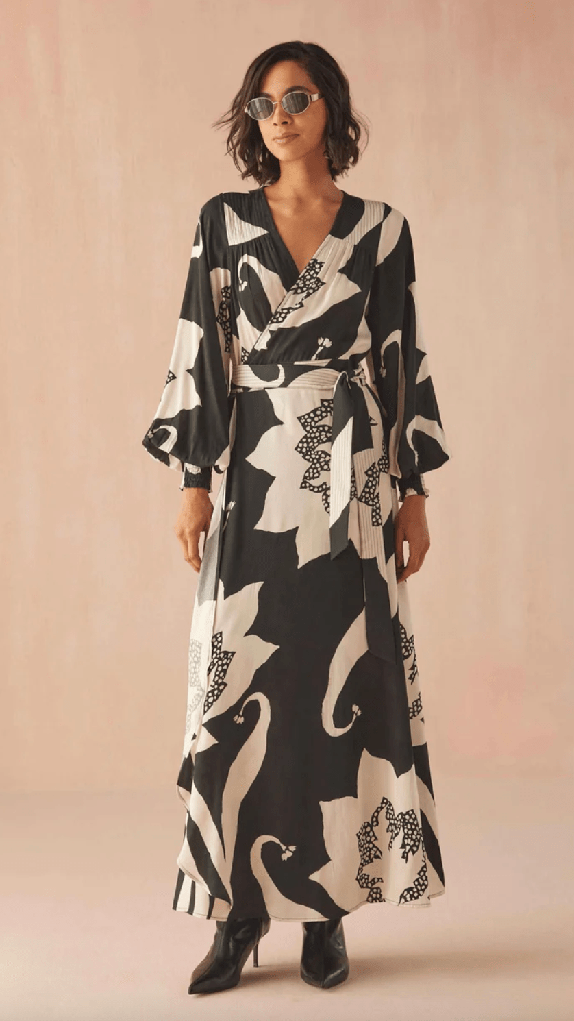 Lorelei Wrap Dress - Detour Boutiques
