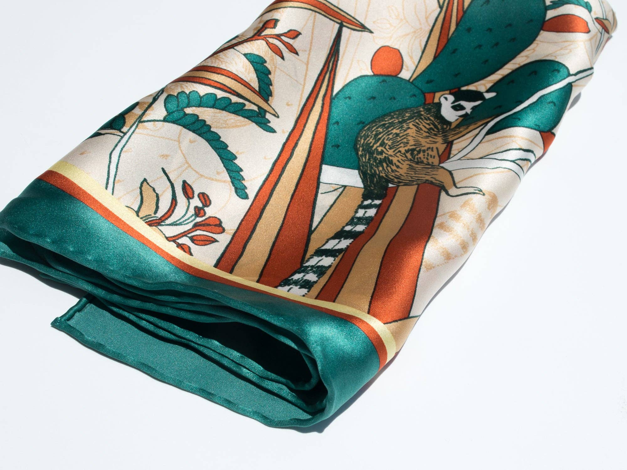 Lost Pattern NYC - "Madagascar" Silk Bandana - Detour Boutiques