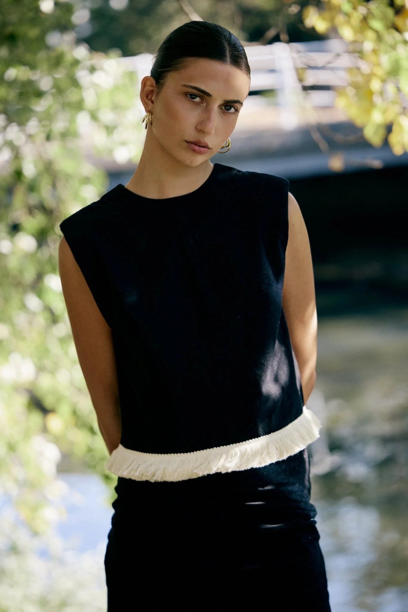 Lou Top with Fringe - Detour Boutiques