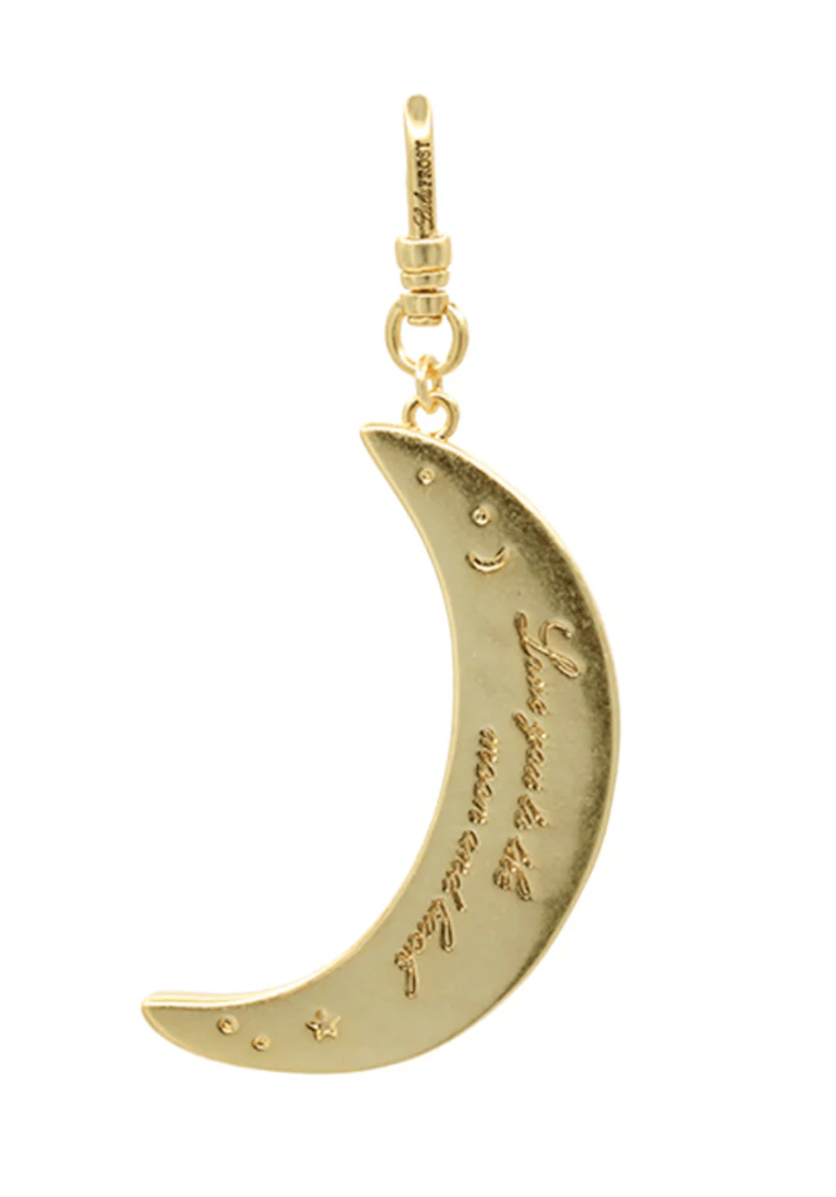 Love You To The Moon & Back Glitter Resin Hollyn Charm - Detour Boutiques