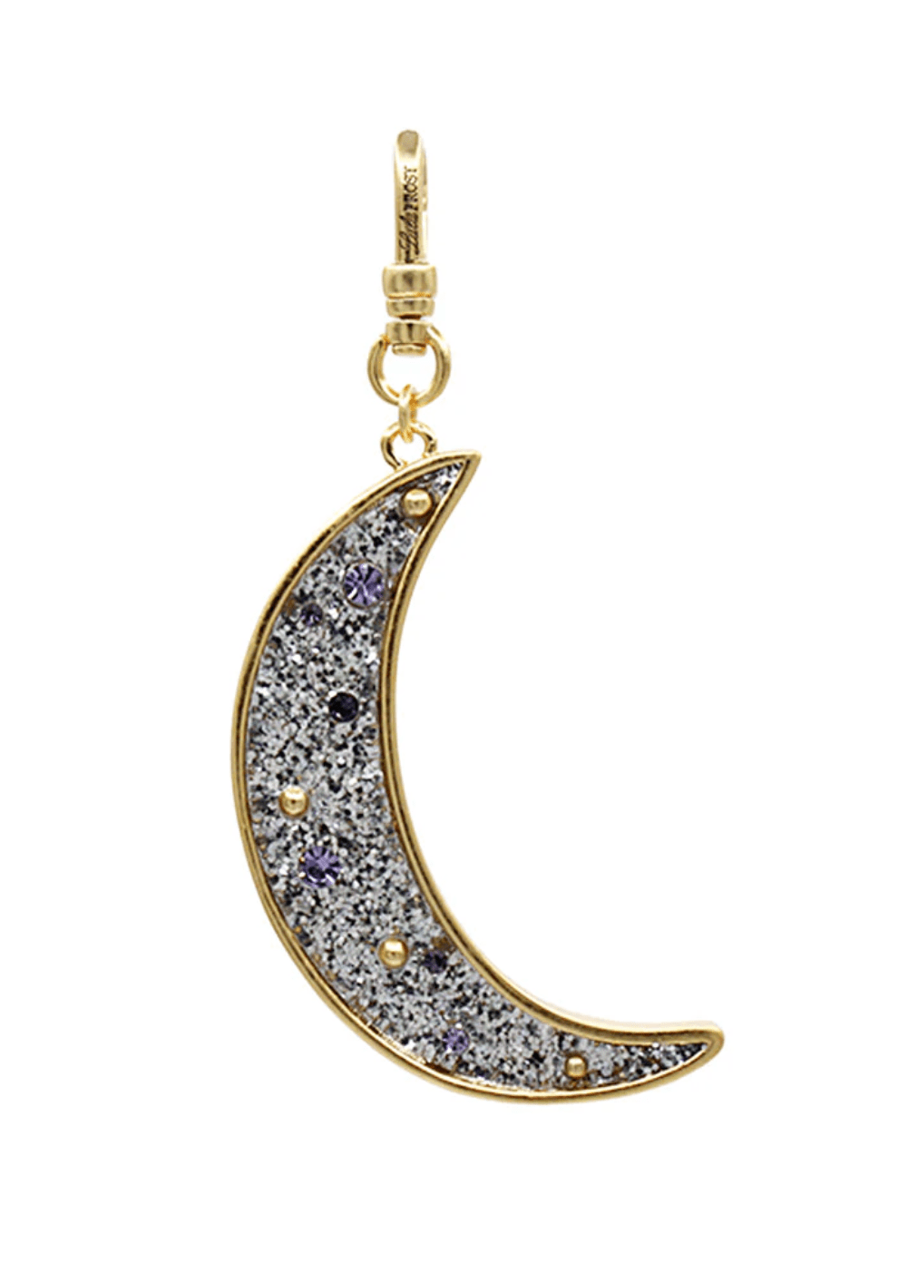 Love You To The Moon & Back Glitter Resin Hollyn Charm - Detour Boutiques