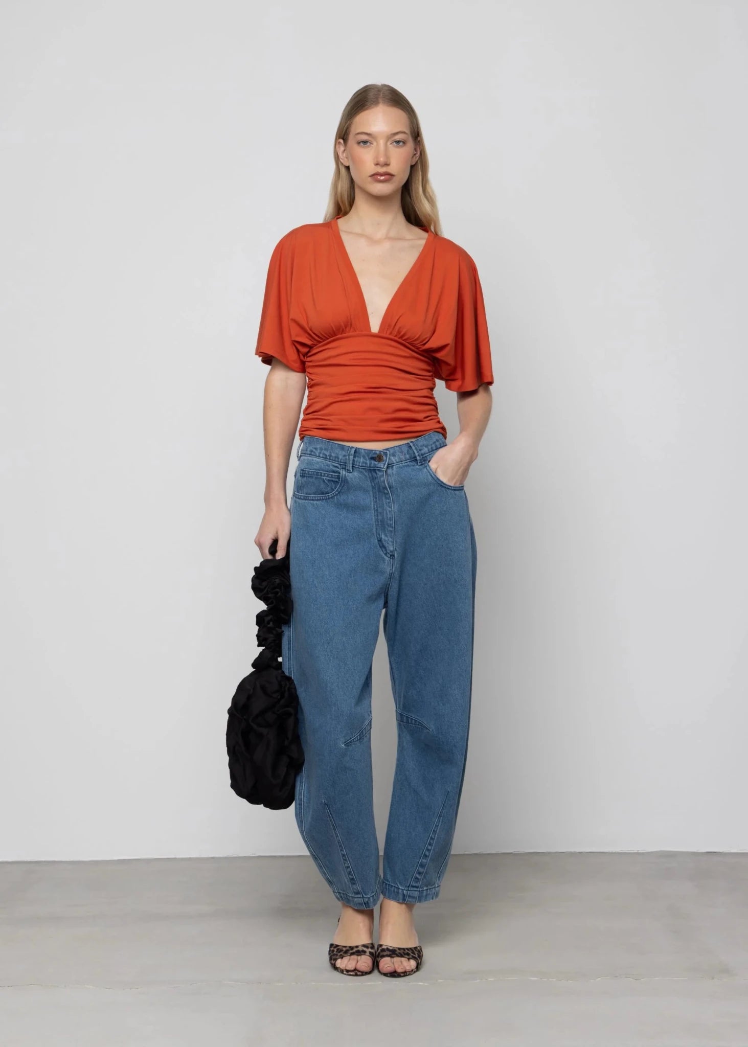 Low V Kimono Top - Detour Boutiques
