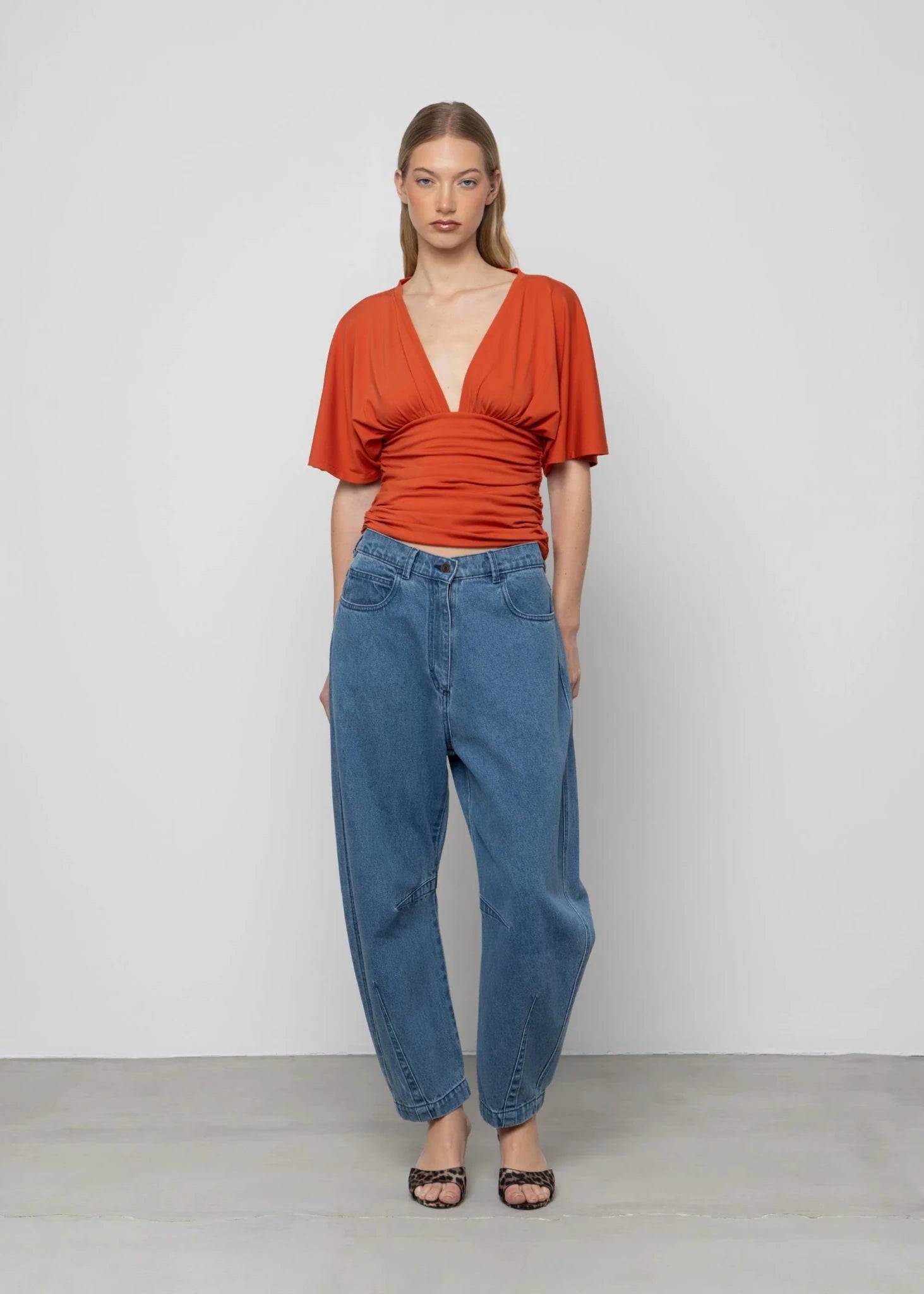 Low V Kimono Top - Detour Boutiques